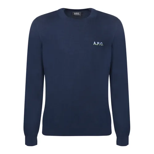 Knitwear > Round-neck Knitwear - - A.p.c. - Modalova