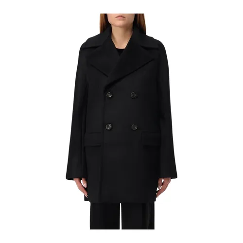 Coats > Double-Breasted Coats - - Max Mara Studio - Modalova