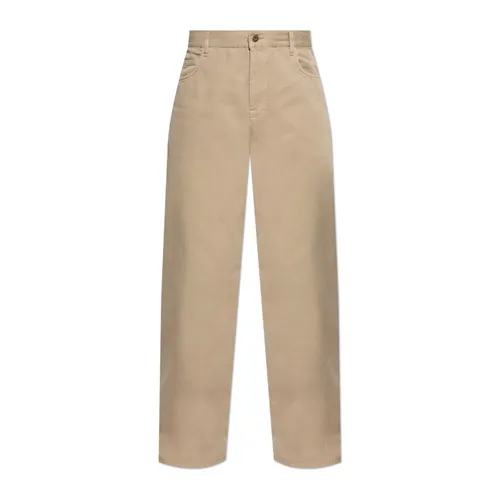 Trousers > Straight Trousers - - Burberry - Modalova