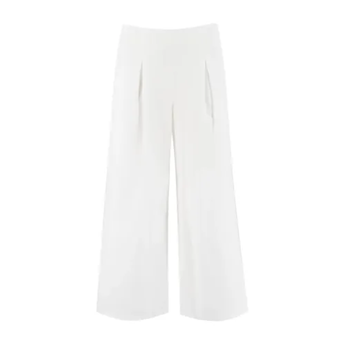 Trousers > Wide Trousers - - Ermanno Scervino - Modalova