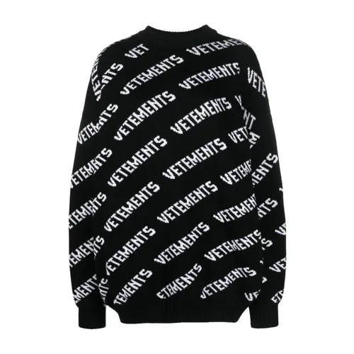 Knitwear > Round-neck Knitwear - - Vetements - Modalova