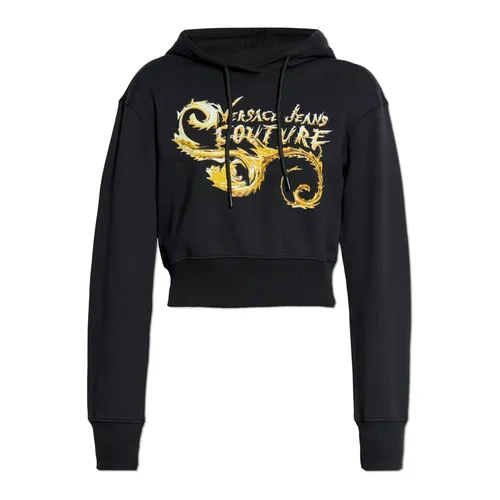 Sweatshirts & Hoodies > Hoodies - - Versace Jeans Couture - Modalova