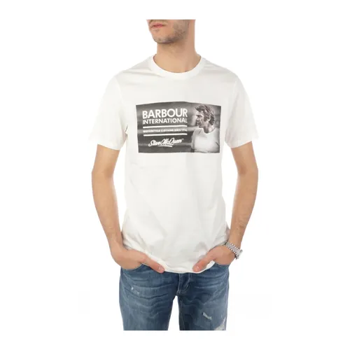Barbour - Tops > T-Shirts - White - Barbour - Modalova