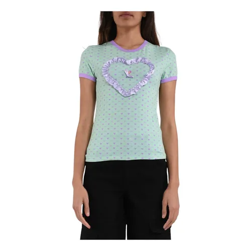 Gcds - Tops > T-Shirts - Green - Gcds - Modalova