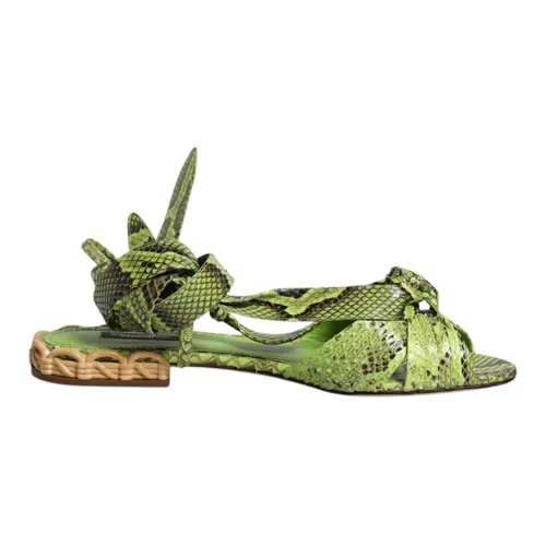 Shoes > Sandals > Flat Sandals - - Dolce & Gabbana - Modalova
