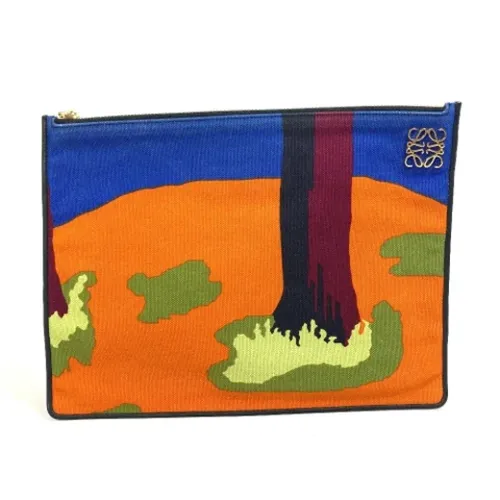 Pre-owned > Pre-owned Bags > Pre-owned Clutches - - Loewe Pre-owned - Modalova
