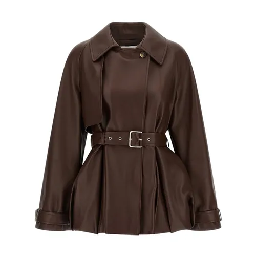 Jackets > Leather Jackets - - Loewe - Modalova