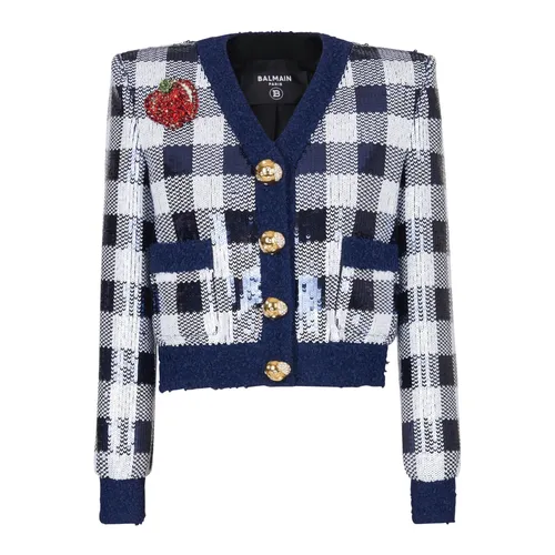 Knitwear > Cardigans - - Balmain - Modalova