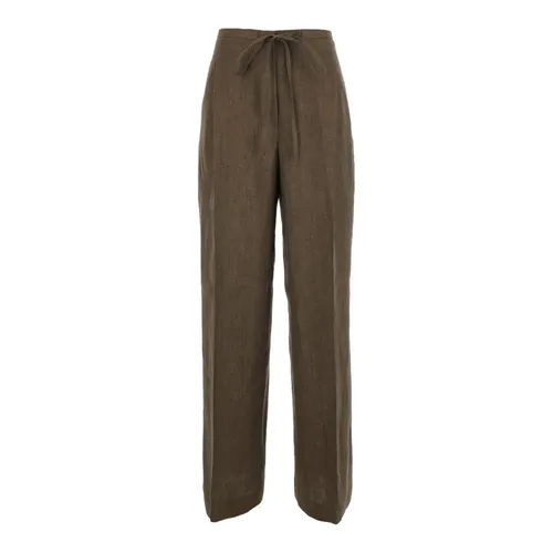 Trousers > Straight Trousers - - Róhe - Modalova