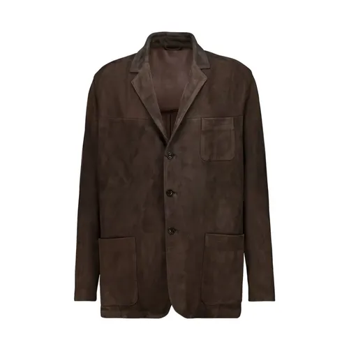 Jackets > Leather Jackets - - Boglioli - Modalova