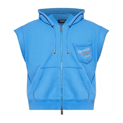 Sweatshirts & Hoodies > Zip-throughs - - Dsquared2 - Modalova