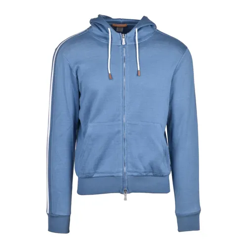 Sweatshirts & Hoodies > Zip-throughs - - Eleventy - Modalova