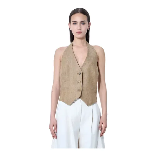 Jackets > Vests - - Max Mara - Modalova