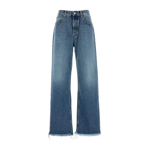 Jeans > Straight Jeans - - Alessandra Rich - Modalova