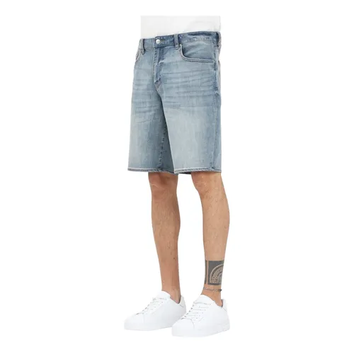 Shorts > Denim Shorts - - Armani Exchange - Modalova