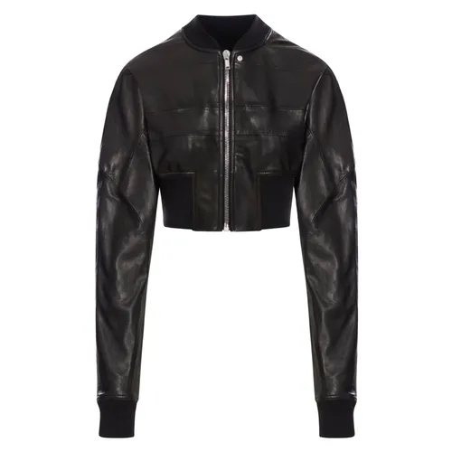 Jackets > Leather Jackets - - Rick Owens - Modalova