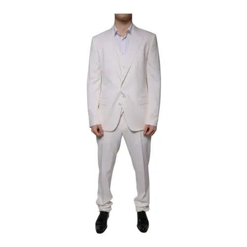 Suits > Suit Sets > Single Breasted Suits - - Dolce & Gabbana - Modalova