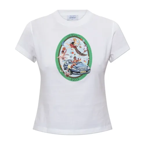 Off - Tops > T-Shirts - - Off White - Modalova