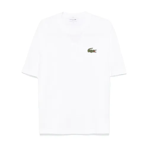 Lacoste - Tops > T-Shirts - White - Lacoste - Modalova