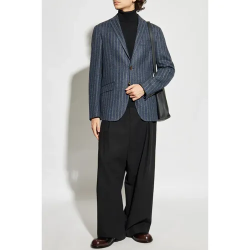 Etro - Jackets > Blazers - Blue - Etro - Modalova