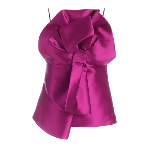 Tops > Sleeveless Tops - - Alberta Ferretti - Modalova