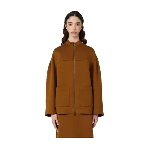Sweatshirts & Hoodies > Zip-throughs - - Max Mara - Modalova