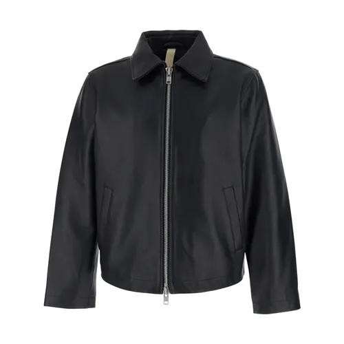 Jackets > Leather Jackets - - Sunflower - Modalova