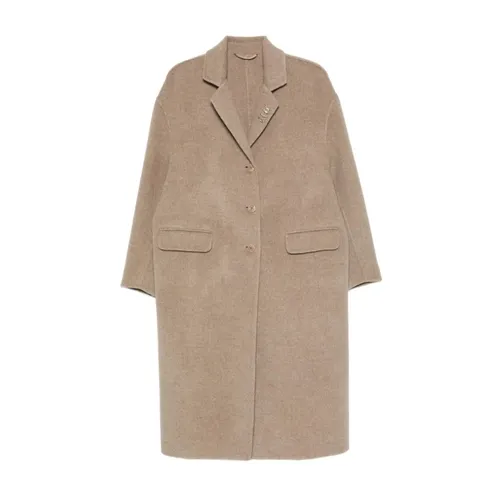 Coats > Single-Breasted Coats - - Ermanno Scervino - Modalova