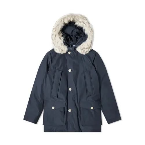 Woolrich - Coats > Parkas - Blue - Woolrich - Modalova