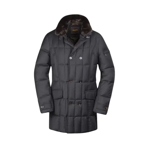 Coats > Double-Breasted Coats - - Moorer - Modalova