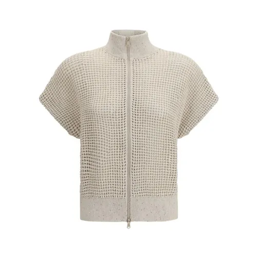 Knitwear > Cardigans - - Brunello Cucinelli - Modalova