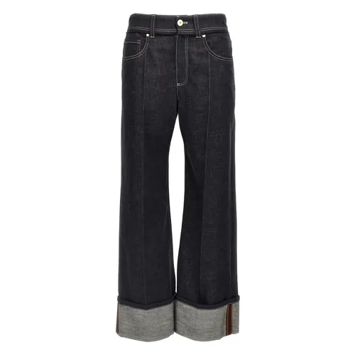 Jeans > Wide Jeans - - Brunello Cucinelli - Modalova