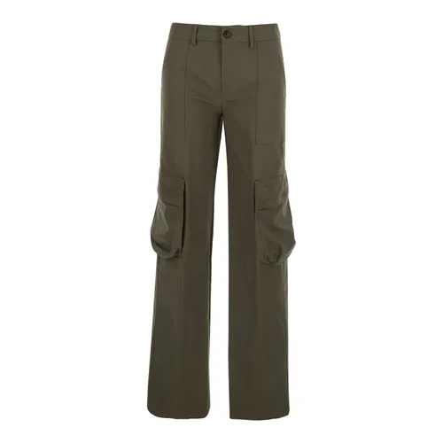 Trousers > Straight Trousers - - Mauro Grifoni - Modalova
