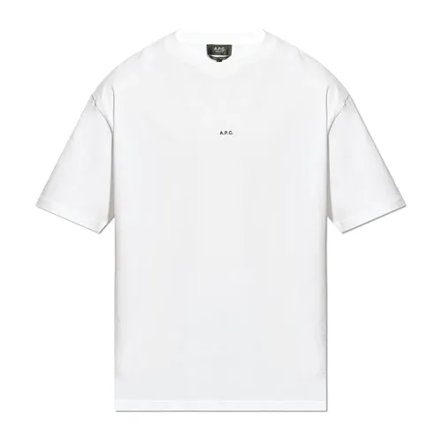 A.p.c. - Tops > T-Shirts - White - A.p.c. - Modalova