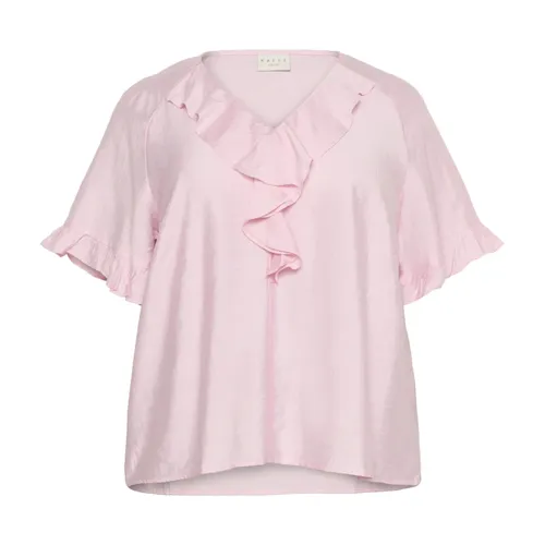 Blouses & Shirts > Blouses - - Kaffe Curve - Modalova