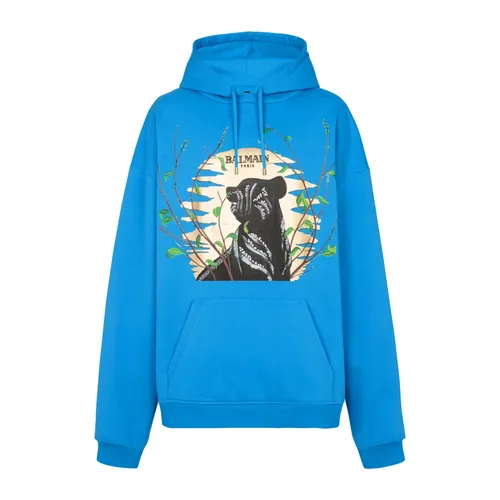 Sweatshirts & Hoodies > Hoodies - - Balmain - Modalova