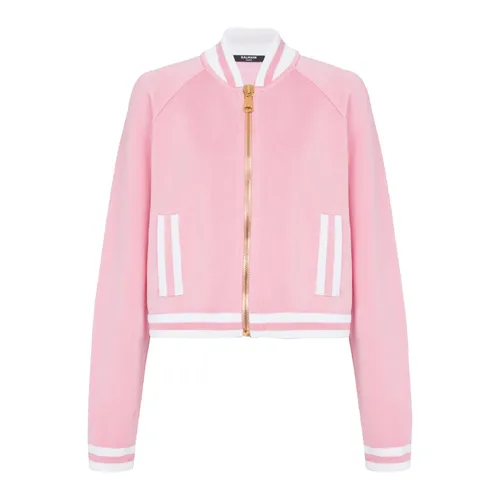 Sweatshirts & Hoodies > Zip-throughs - - Balmain - Modalova