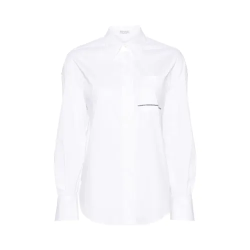 Blouses & Shirts > Shirts - - Brunello Cucinelli - Modalova
