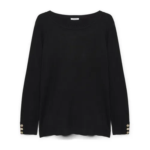 Knitwear > Round-neck Knitwear - - Fiorella Rubino - Modalova