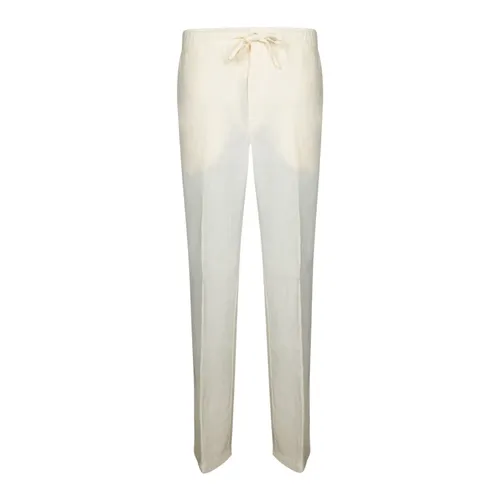 Trousers > Slim-fit Trousers - - 120% Lino - Modalova
