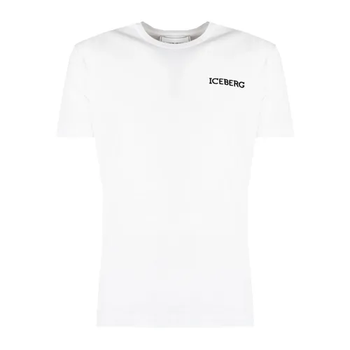 Iceberg - Tops > T-Shirts - White - Iceberg - Modalova