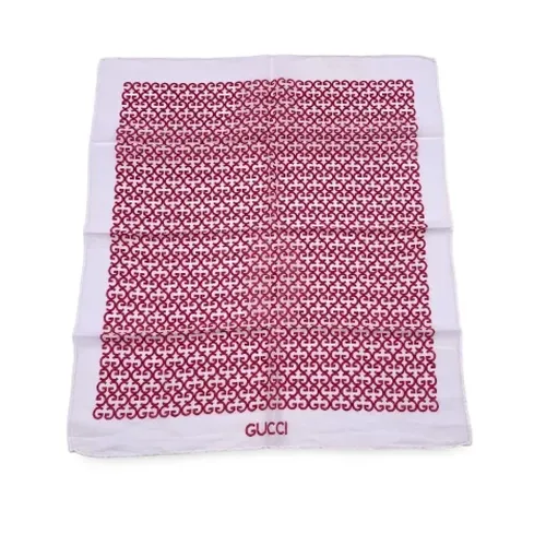 Pre-owned > Pre-owned Accessories > Pre-owned Scarves - - Gucci Vintage - Modalova