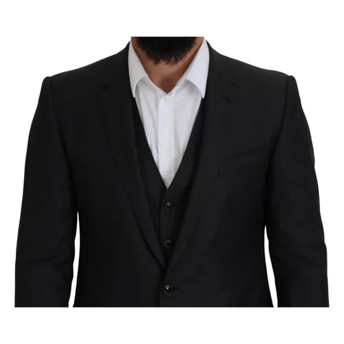 Suits > Suit Sets > Single Breasted Suits - - Dolce & Gabbana - Modalova