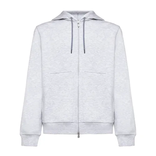Sweatshirts & Hoodies > Zip-throughs - - Brunello Cucinelli - Modalova