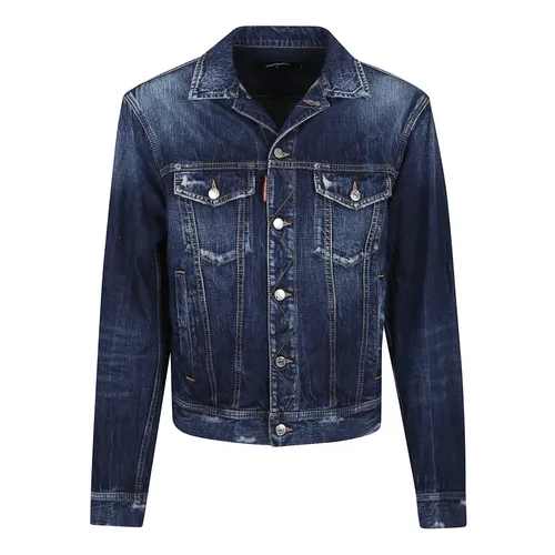 Jackets > Denim Jackets - - Dsquared2 - Modalova