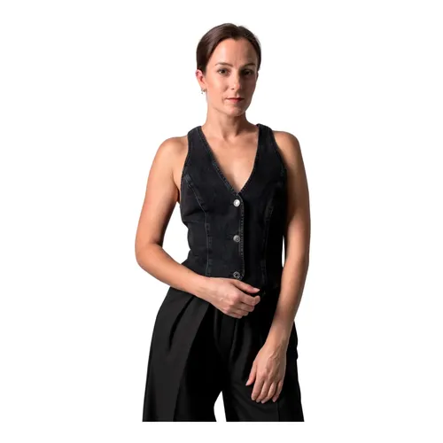 Agolde - Jackets > Vests - Black - Agolde - Modalova