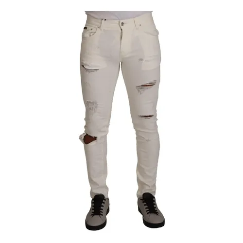 Trousers > Slim-fit Trousers - - Dolce & Gabbana - Modalova