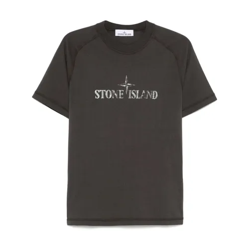 Tops > T-Shirts - - Stone Island - Modalova