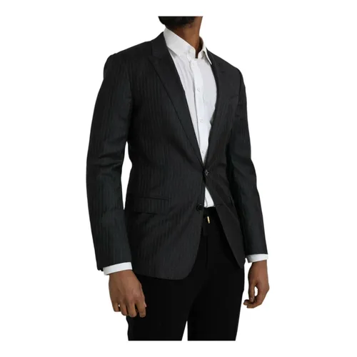Suits > Formal Blazers - - Dolce & Gabbana - Modalova