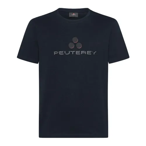 Peuterey - Tops > T-Shirts - Blue - Peuterey - Modalova